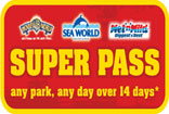 Super Pass Gold Coast Theme Parks Queensland Australia